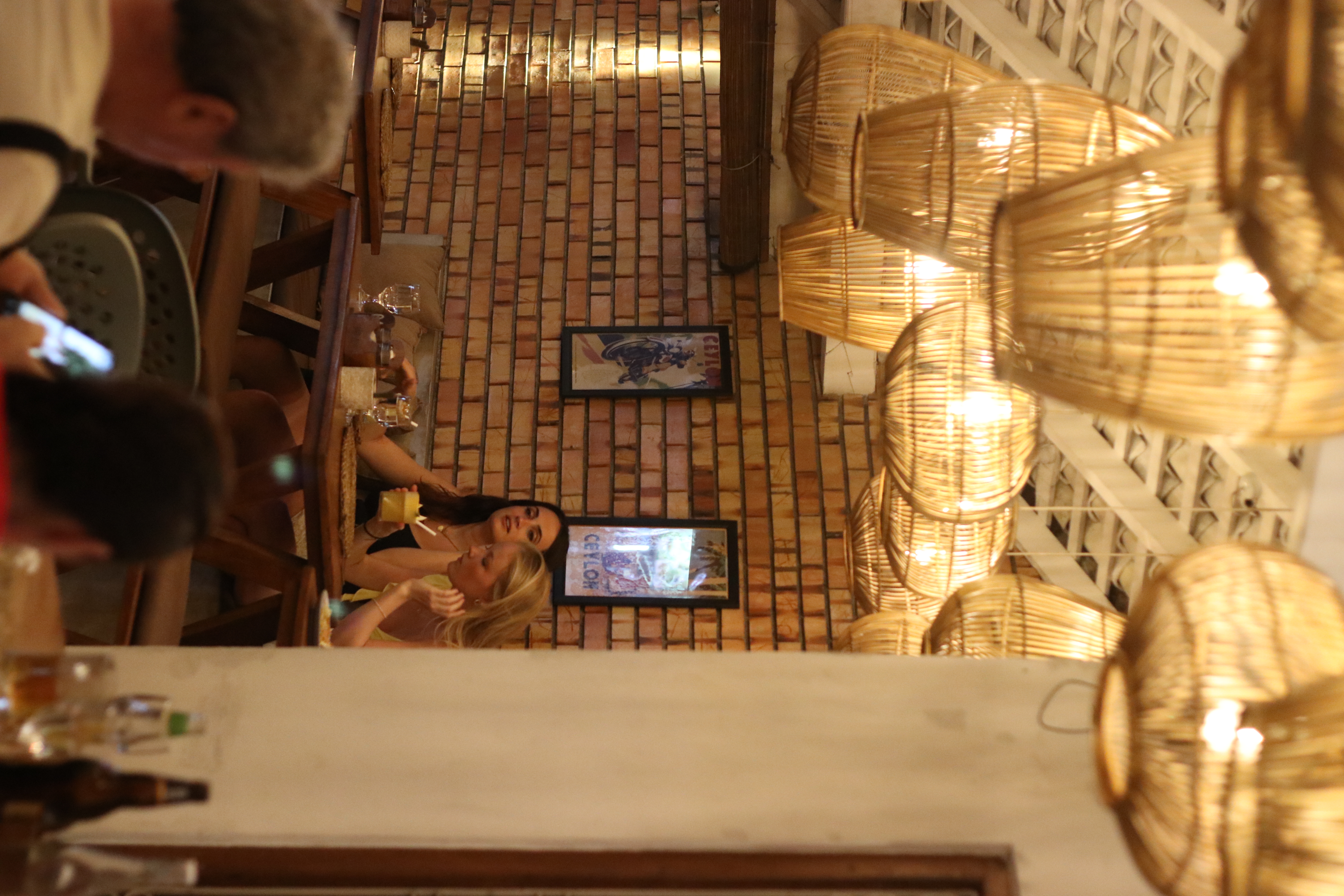 Pouring coffee into cup